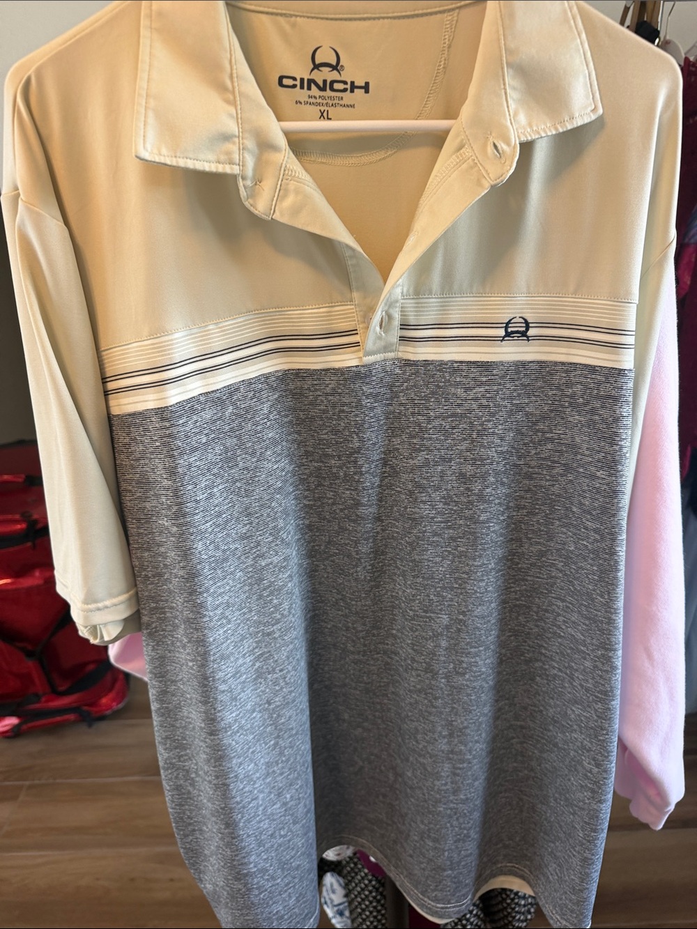 Men’s extra large cinch polo